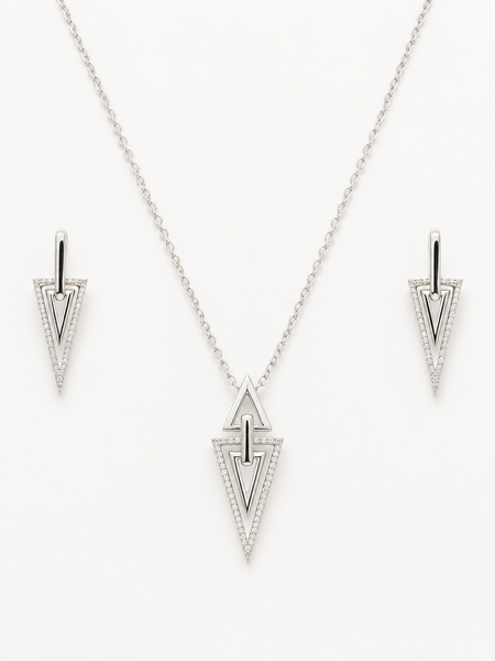 Astra Edge Pendant Set