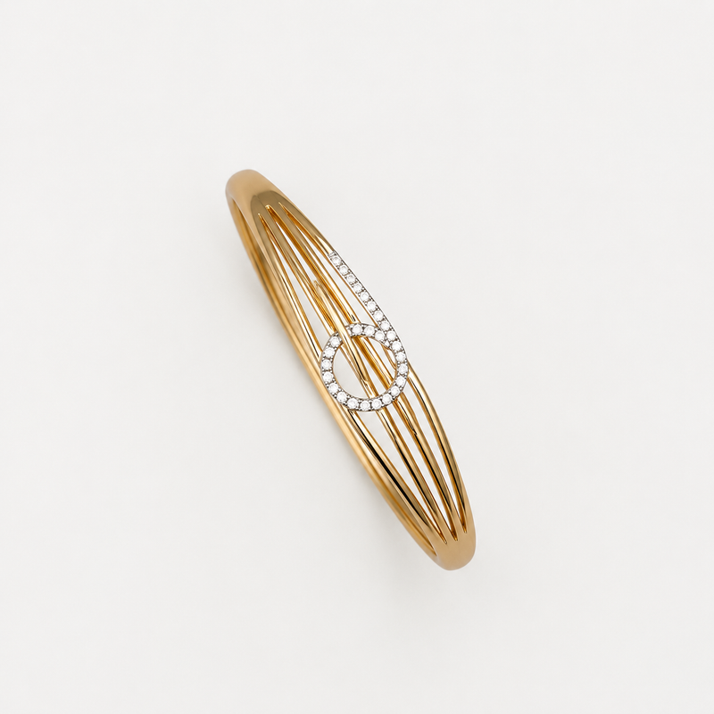 Halo Wire Bangle