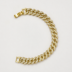 Sorelle Pavé Cuban Bracelet