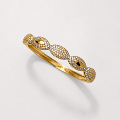 Luna Marquise Bangle