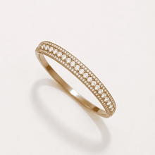 The Queen Bee Crown Bangle — Gold Plated Halo Bangle by House of Zena, flat lay