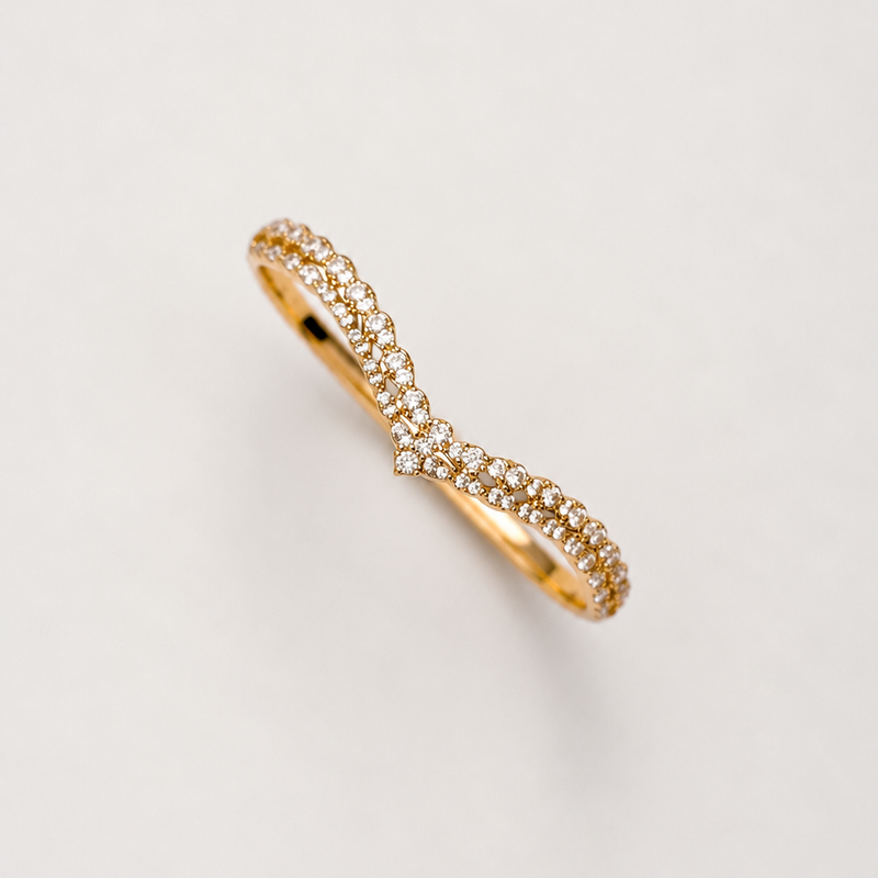 Aurielle Infinity Twist Bangle