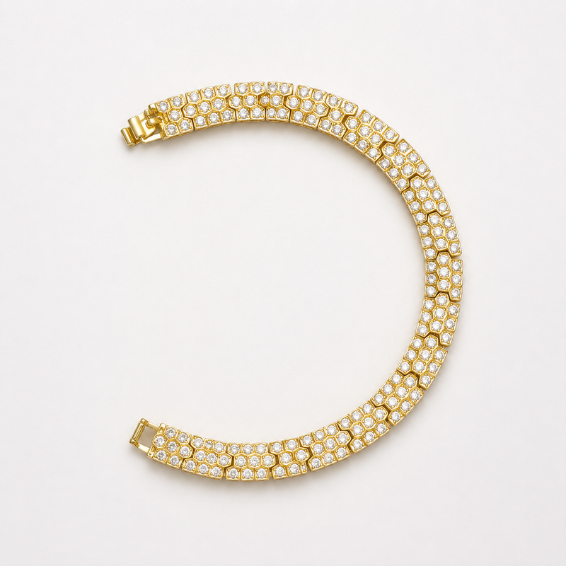 Solène Luxe Tennis Bracelet