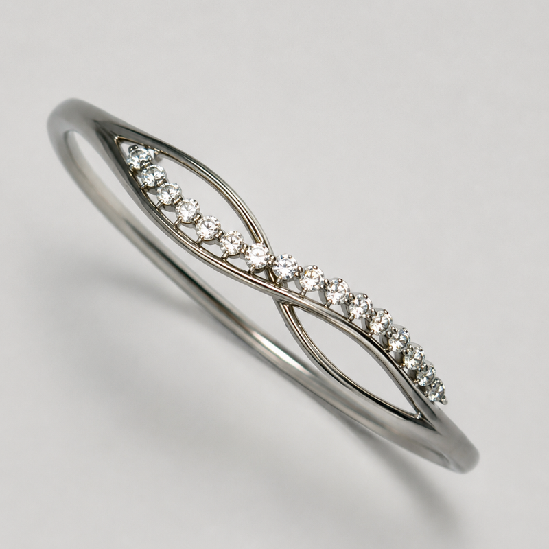 Elowen Infinity Bangle