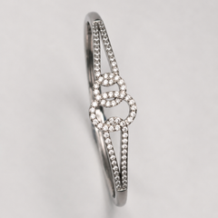 Éterne Link Pavé Bangle