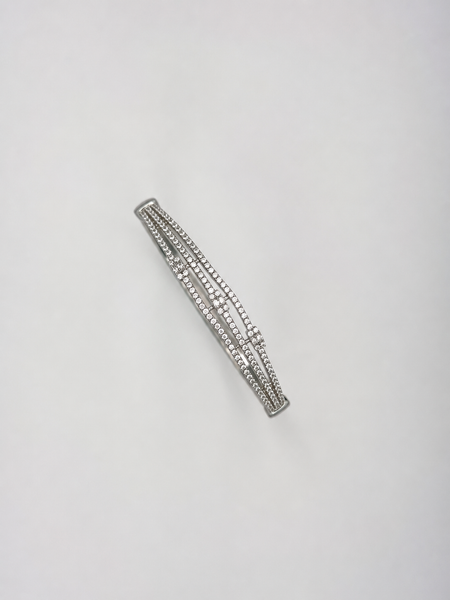 Astra Parallel Pavé Bangle