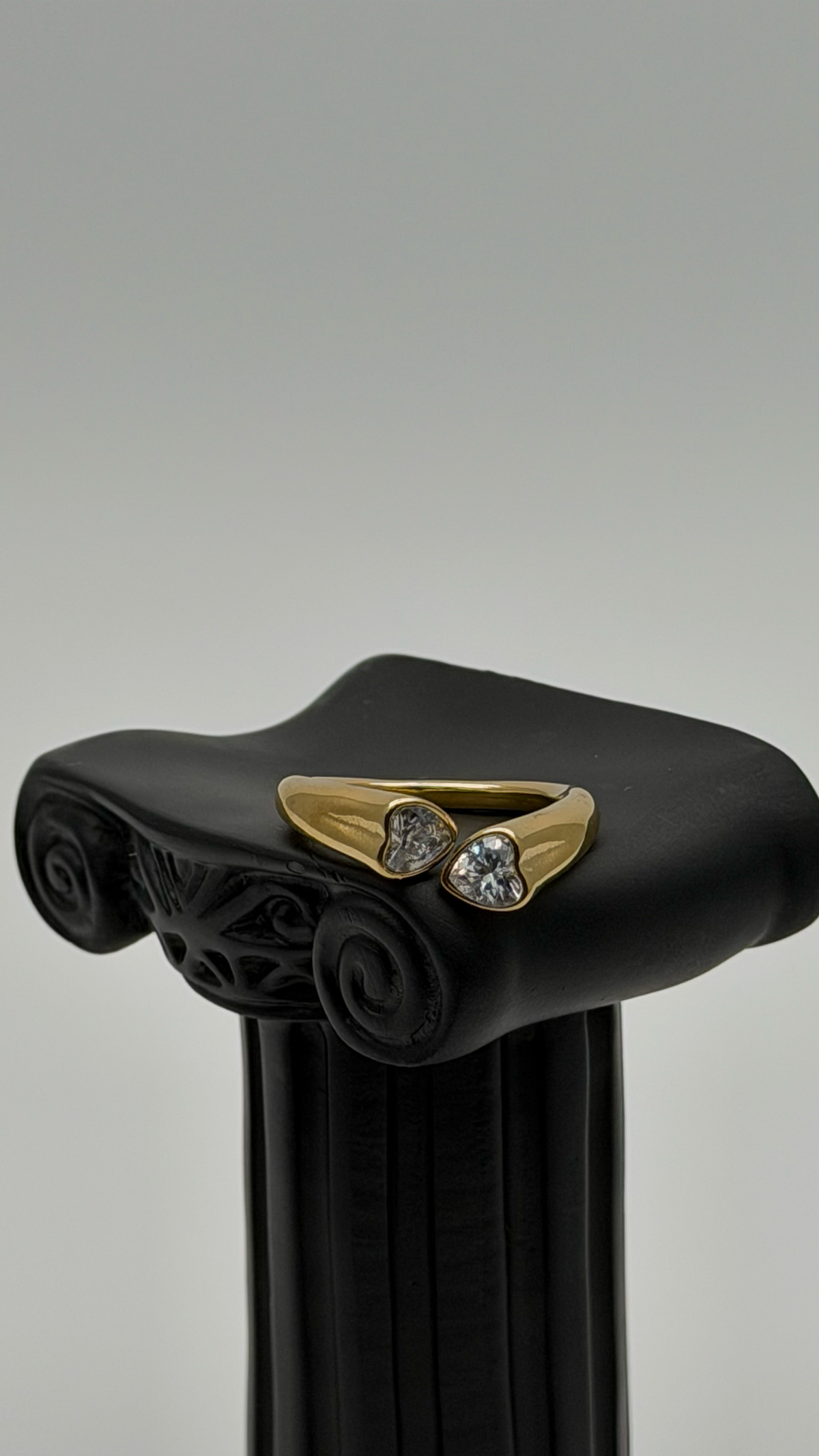 The Melted Butter Signet Ring — Studio Packshot (Angle 3)