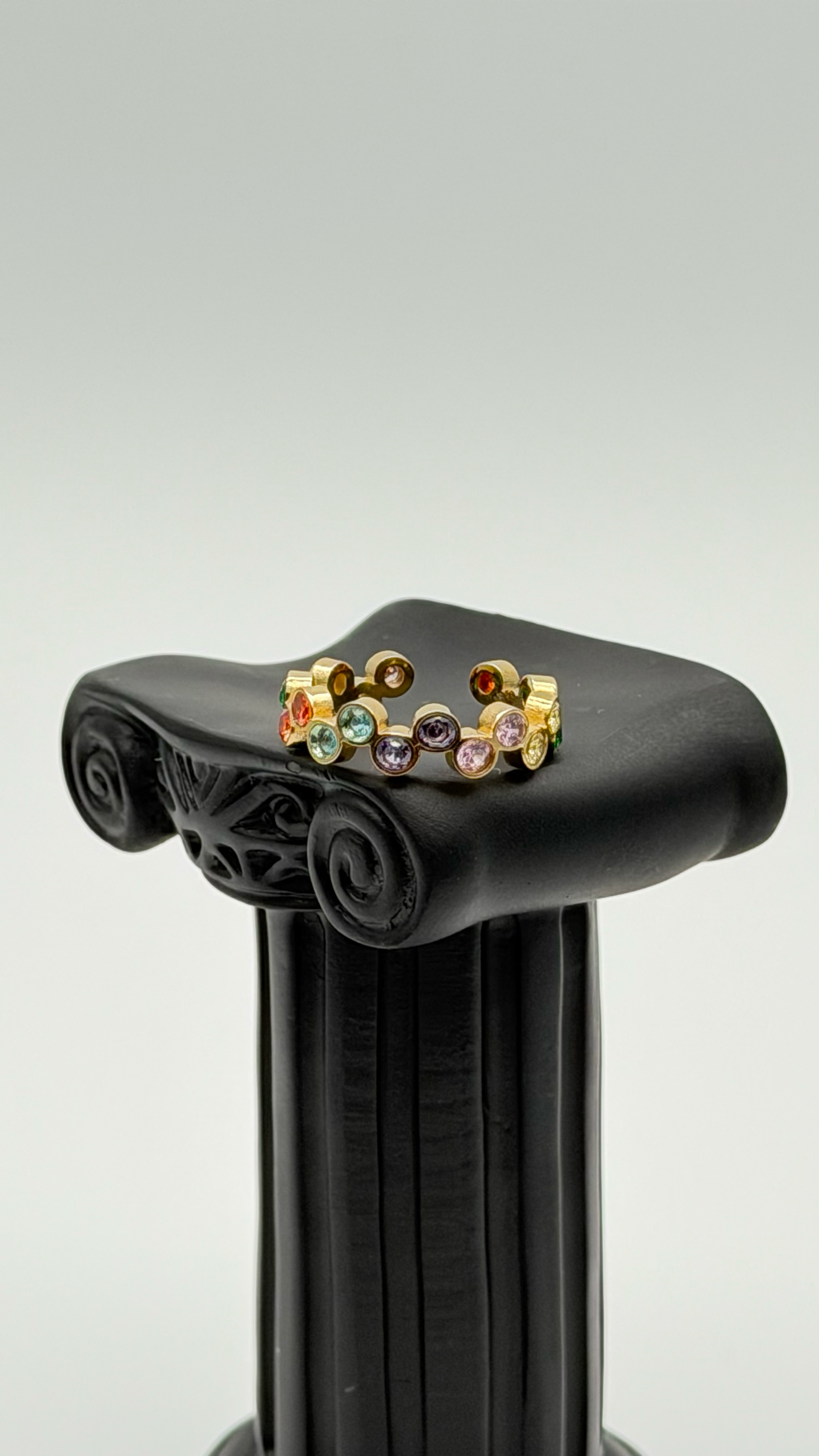 The Parisienne Braid Band Adjustable Ring