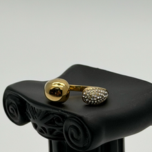 The "Instant Stack" Crossover Cage Ring — Studio Packshot (Angle 1)