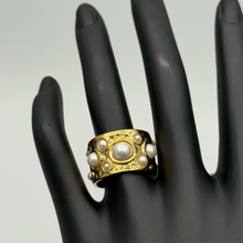 The Butter Puff Ergonomic Dome Ring — Studio Packshot (Angle 3)