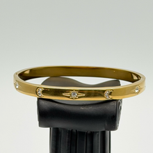 The Midnight Aperitivo Pavé Bangle Bracelet — Studio Packshot (Angle 2)