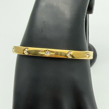 The Midnight Aperitivo Pavé Bangle Bracelet — Studio Packshot (Angle 3)