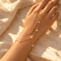 The "Barefoot in Goa" Beaded Hand Chain