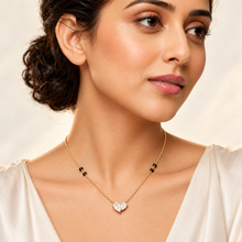 The "Modern Love" Solitaire Bar Mangalsutra — Official House of Zena Editorial Campaign