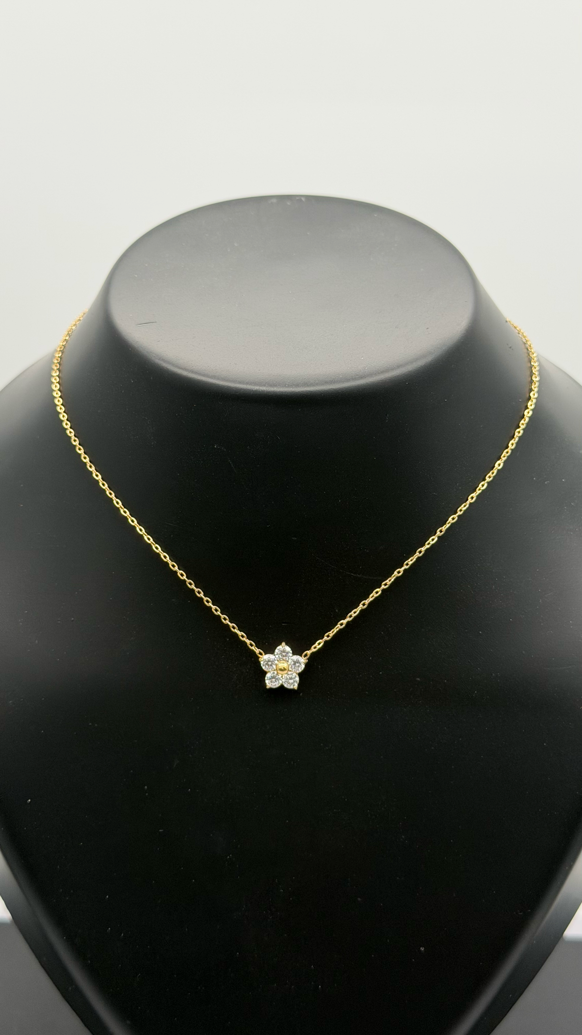 The Liquid Silk Herringbone Choker Necklace — Studio Packshot (Angle 1)