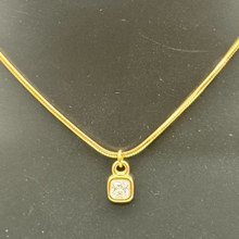 The "Sunkissed in Roma" Sunburst Medallion Necklace — Studio Packshot (Angle 2)