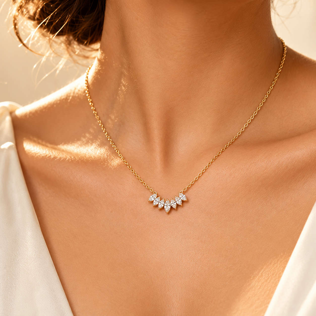 The Tribeca Paperclip Link Chain Necklace