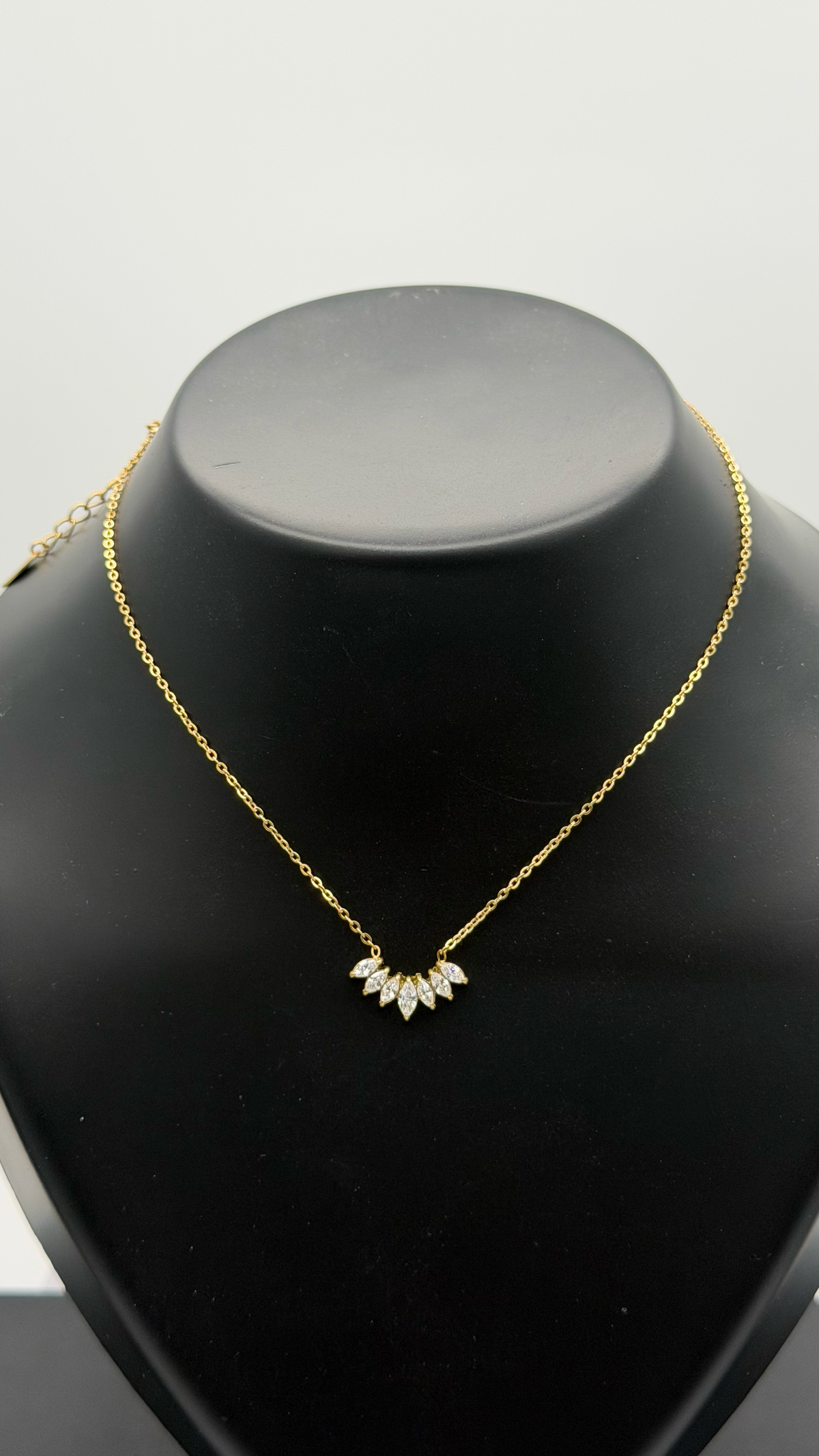 The Tribeca Paperclip Link Chain Necklace — Luxury Macro Surface Close-Up