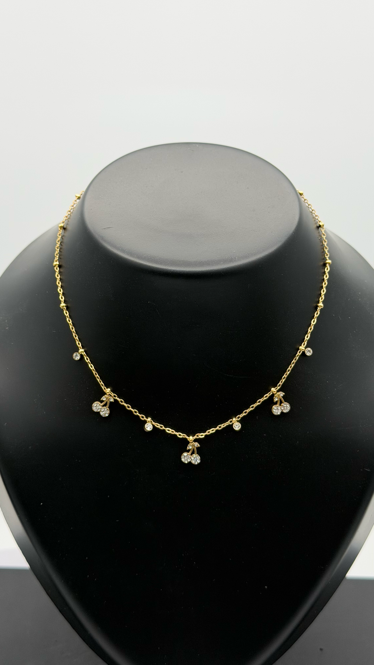 The "Follow Your North Star" Décolletage Lariat Necklace — Studio Packshot (Angle 1)