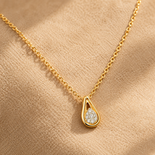 The "Can You Keep a Secret?" Pavé Padlock Necklace — Luxury Macro Surface Close-Up