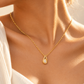 The "Can You Keep a Secret?" Pavé Padlock Necklace