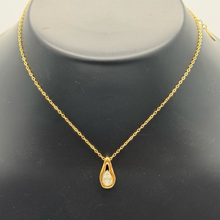 The "Can You Keep a Secret?" Pavé Padlock Necklace — Studio Packshot (Angle 1)