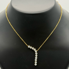 The "Inseparable" Interlocking Halo Pendant Necklace — Studio Packshot (Angle 1)